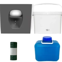 Clearance TRELINO Kit DIY pour toilettes sèches | Taille XL