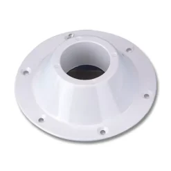 Sale Trem Base en aluminium blanc pour table sur pied central