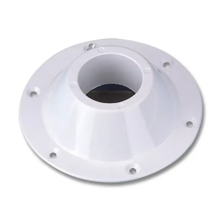 Sale Trem Base en aluminium blanc pour table sur pied central