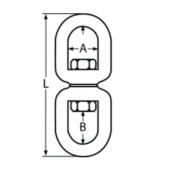 Discount Trem Emerillon ø 10 mm à œil