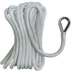 New Trem Pack d'amarre épissé & cossé 8 torons | Blanc