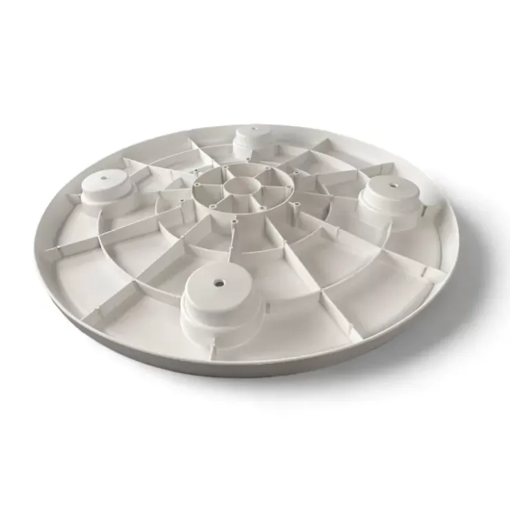 Outlet Trem Plateau de table rond en ABS Blanc | ⌀ 60 cm