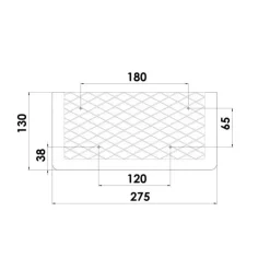 Discount Trem Poche de rangement avec filet élastique
