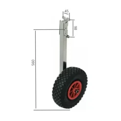 Hot Trem roues relevables compact max 100 kg