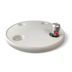 Sale Trem Table ronde ABS Blanc ⌀ 60 cm + pied fixe et embase