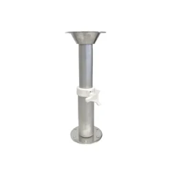 Outlet Trem Table ronde ABS Blanc ⌀ 60 cm + pied télescopique et embase