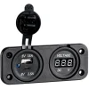 Online Trem Voltmètre + double USB Type A+C