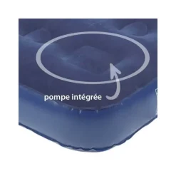 Discount Trigano Matelas gonflable 2 personnes pompe intégrée