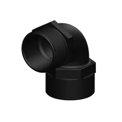 New Trudesign Coude 90° FM fileté fileté BSP noir