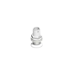Trudesign Passe-coque flush fileté blanc BSP