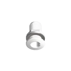 Trudesign Passe-coque flush fileté blanc BSP