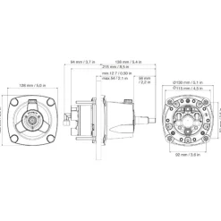 Discount Ultraflex Kit GoTech OBS jusqu'à 115 CV | vérin latéral