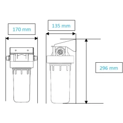 New Uvoji Kit Oji Camp 16 L/min | préfiltre + boîtier déporté