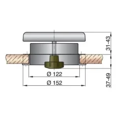 Hot Vetus Aérateur inox Athos 1