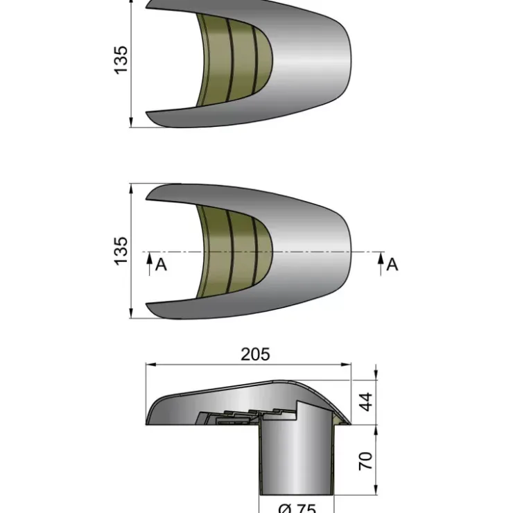 Discount Vetus Aérateur Typhoon ø 75 mm