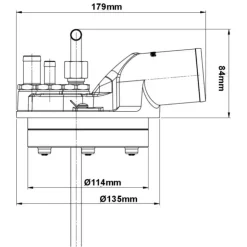 Online Vetus FTL Kit réservoir gasoil universel remplissage ø 51 mm