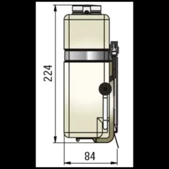 Clearance Vetus Kit lave glace complet 12/24V