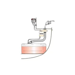 Clearance Vetus NSF16DS Filtre anti-odeur gasoil
