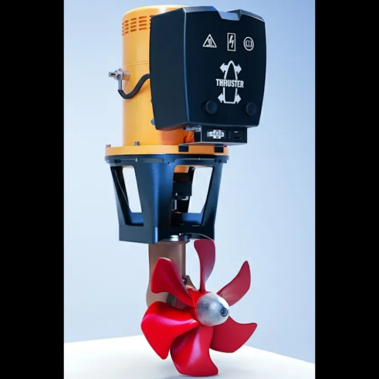 Vetus Propulseur d'étrave conventionnel BOW4512 12V 45 Kg 125 mm