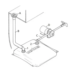 Clearance Vetus Réservoir souple 3 couches 55 à 220 L