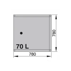 Sale Vetus Réservoir souple eaux noires 3 couches 55 à 160 L