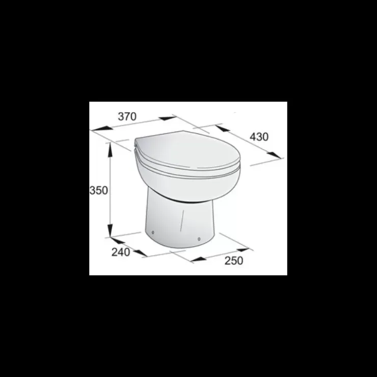 New Vetus WCPS Kit toilette électrique