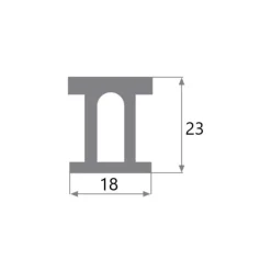 Online Viadana Rail en I 18 x 23 et accessoires