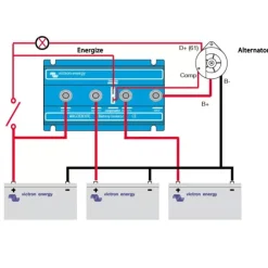 Online Victron Energy VICTRON Argodiode isolator | 140A - 3 AC