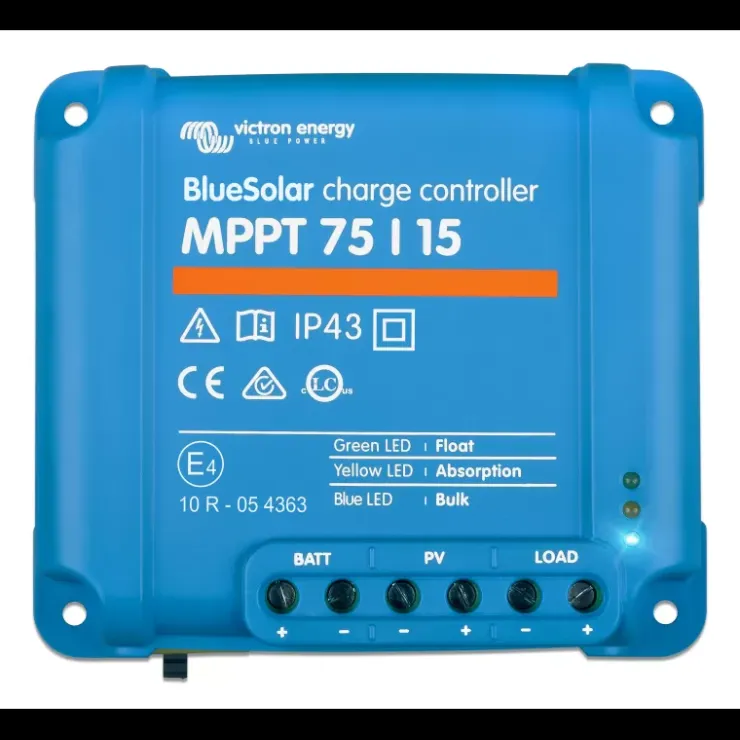 Discount Victron Energy VICTRON BlueSolar MPPT 75/15