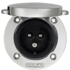 Sale Victron Energy VICTRON Socle de connexion AC - 16 A | inox