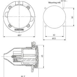 Sale Victron Energy VICTRON Socle de connexion AC - 16 A | inox