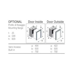 Clearance Vitrifrigo Cadre montage pour C85i & C95L