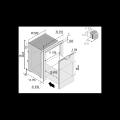 Hot Vitrifrigo C42DWLP 42L 12/24V CHR Noir