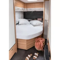 Hot WALRA Drap-housse en jersey 160 cm | Lit français droit