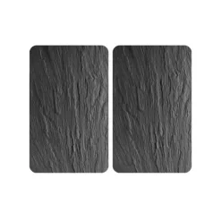 New Wenko Plaques verre trempé ardoise 52 x 30 cm