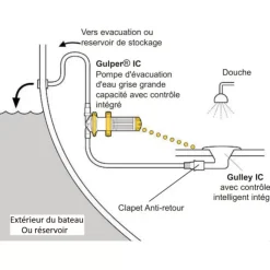 Whale Pompe toutes eaux Gulper IC