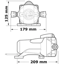 New Whale Watermaster pompe 11,5 l/min 12V