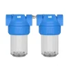 New WM Aquatec Boîtier de filtre à eau Double | Taille S