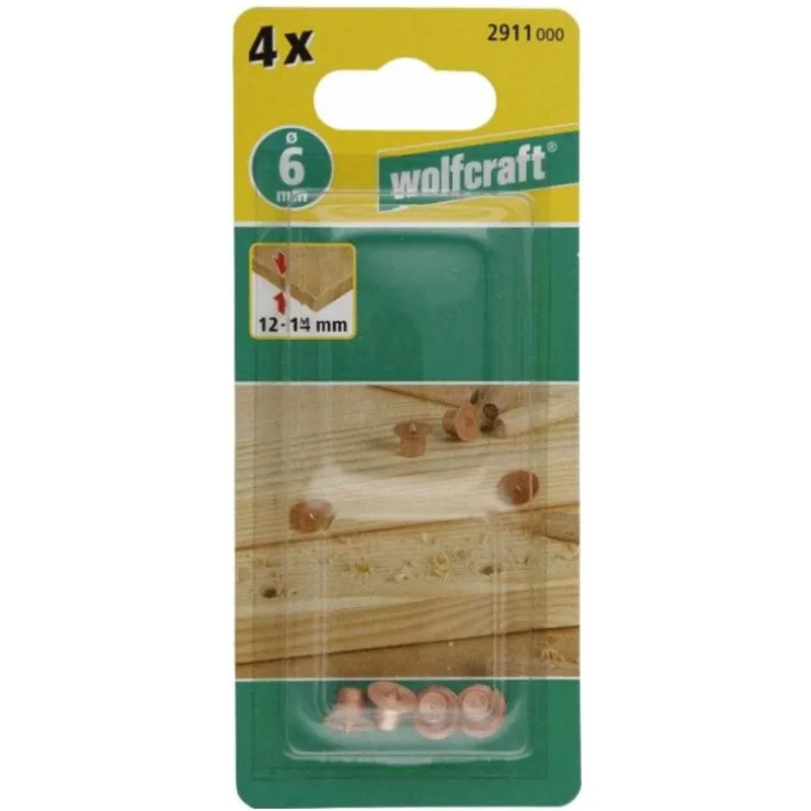 Hot Wolfcraft Centreurs pour chevilles | ø 6 mm
