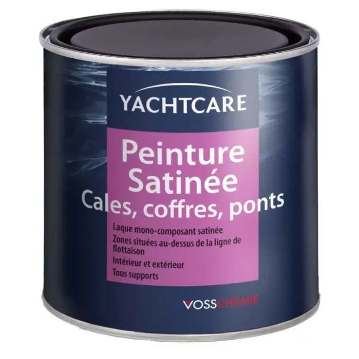 Hot Yachtcare Peinture satinée pour cales, coffres & ponts 750 mL