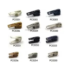 Outlet YKK Curseur double 9 mm chaine de 10 mm