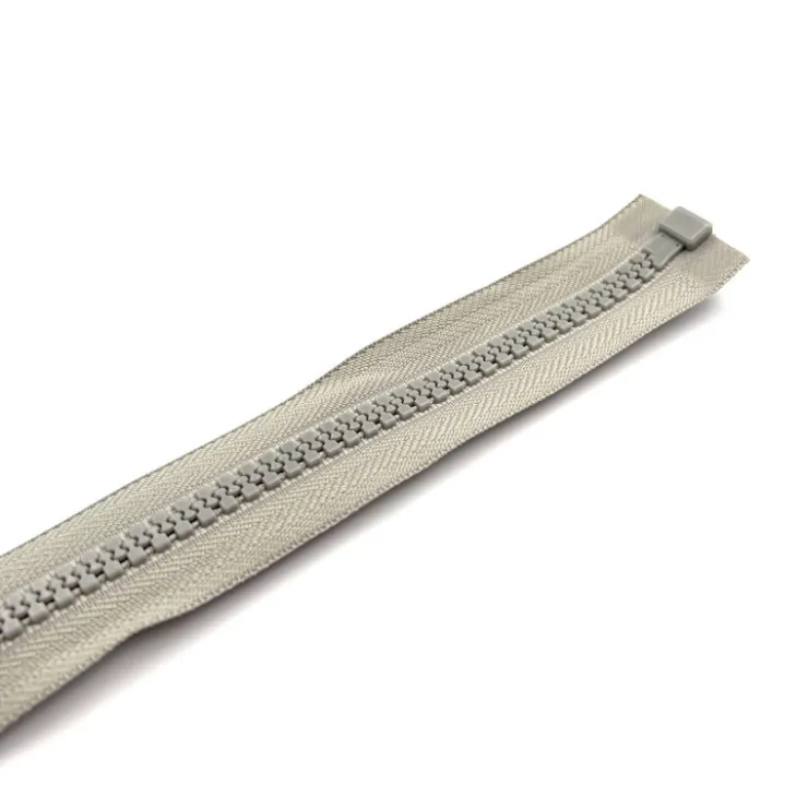 Discount YKK Fermeture injectée 9 mm chaine 10 mm gris