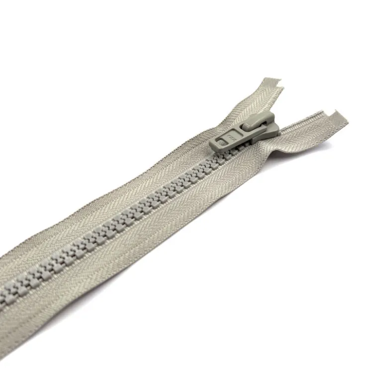 Discount YKK Fermeture injectée 9 mm chaine 10 mm gris