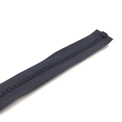 Clearance YKK Fermeture injectée 9 mm chaine 10 mm bleu marine