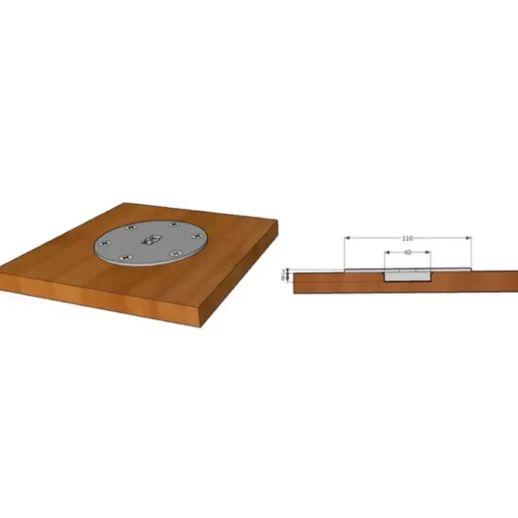 New Zwaardvis Ensemble Quick Release 690 mm RV