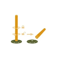 New Zwaardvis Ensemble Quick Release 690 mm RV